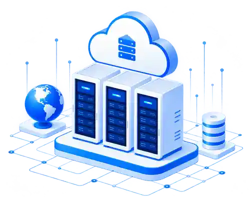 江苏IPv6服务器与云计算基础设施示意图